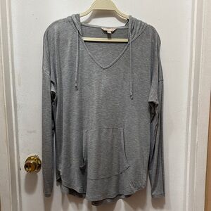 Banana Republic Heather Gray Women's Hoodie